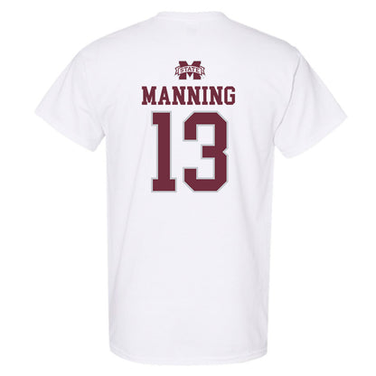 Mississippi State - NCAA Football : Jahron Manning - Classic Shersey T-Shirt-1