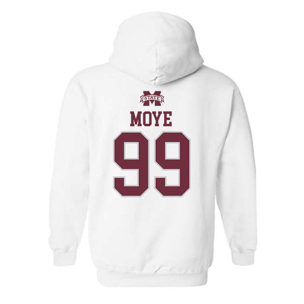 Mississippi State - NCAA Football : Jamarcus Moye - Classic Shersey Hooded Sweatshirt-1