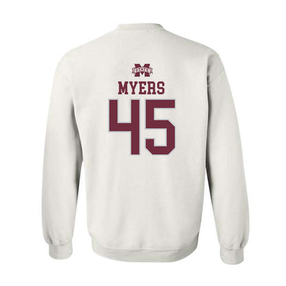 Mississippi State - NCAA Football : Ethan Myers - Classic Shersey Crewneck Sweatshirt-1