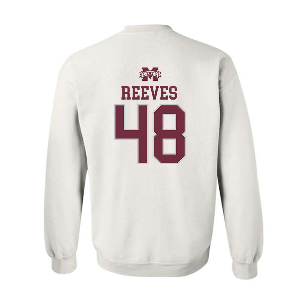 Mississippi State - NCAA Football : Turner Reeves - Classic Shersey Crewneck Sweatshirt-1