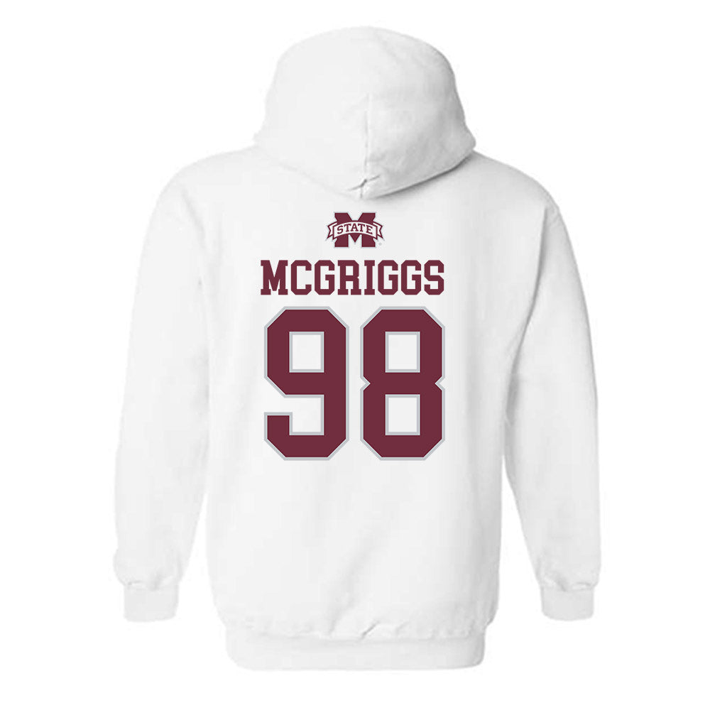 Mississippi State - NCAA Football : Ketedres Mcgriggs - Classic Shersey Hooded Sweatshirt-1