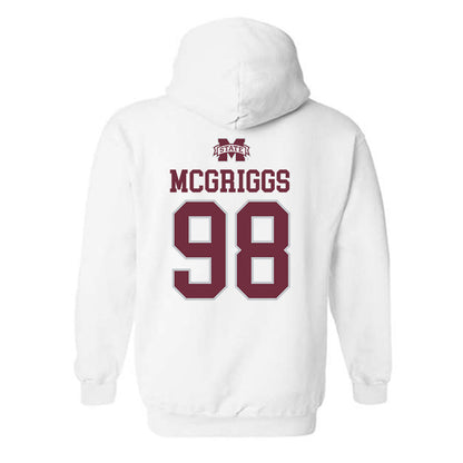 Mississippi State - NCAA Football : Ketedres Mcgriggs - Classic Shersey Hooded Sweatshirt-1