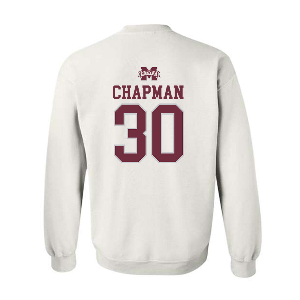 Mississippi State - NCAA Football : Montrell Chapman - Classic Shersey Crewneck Sweatshirt-1