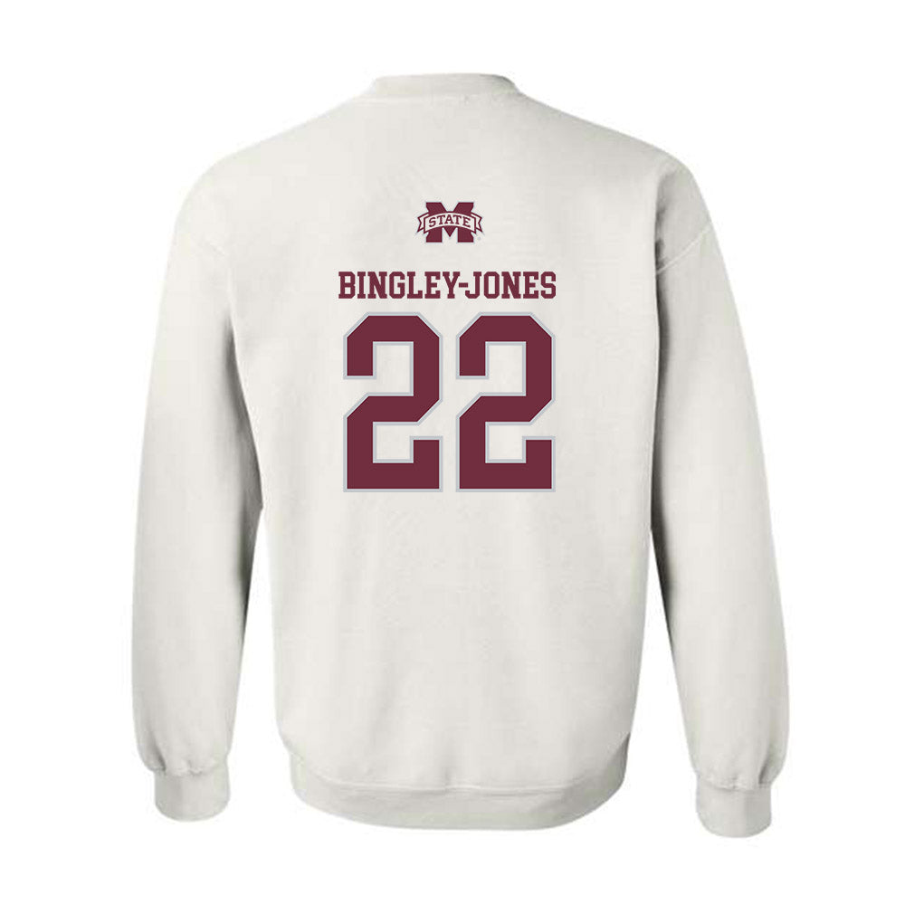 Mississippi State - NCAA Football : Kedrick Bingley-Jones - Crewneck Sweatshirt