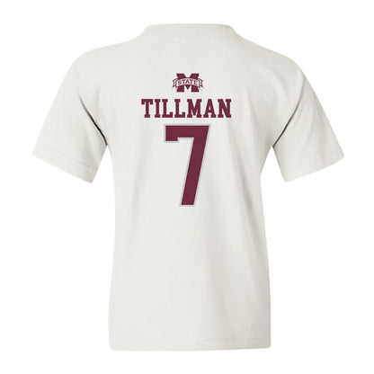 Mississippi State - NCAA Football : Zakari Tillman - Classic Shersey Youth T-Shirt-1