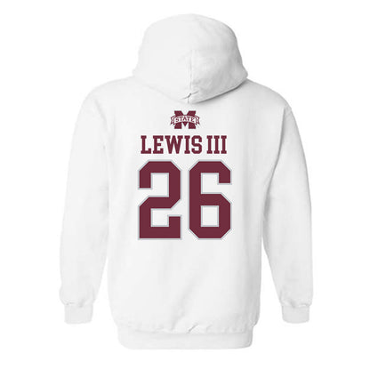 Mississippi State - NCAA Football : Dwight Lewis III - Classic Shersey Hooded Sweatshirt-1