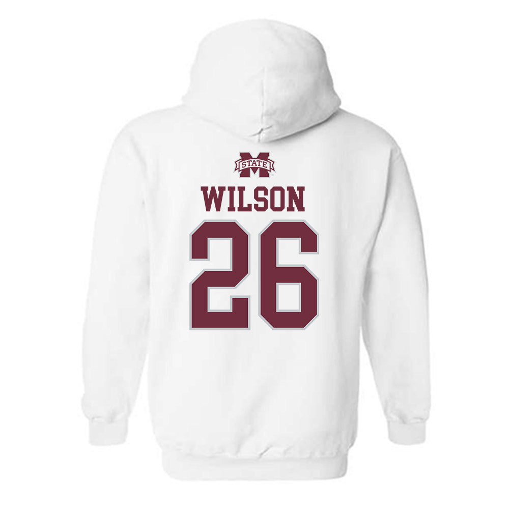 Mississippi State - NCAA Football : Kolin Wilson - Classic Shersey Hooded Sweatshirt-1