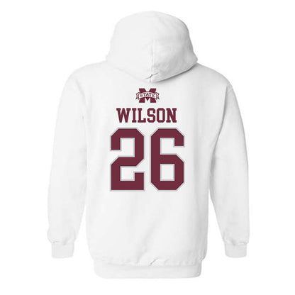 Mississippi State - NCAA Football : Kolin Wilson - Classic Shersey Hooded Sweatshirt-1