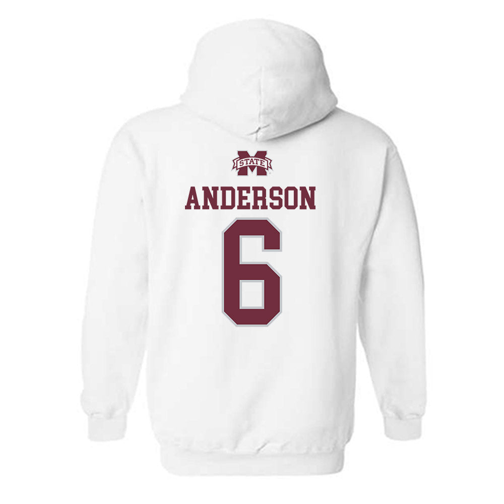 Mississippi State - NCAA Football : Deonte Anderson - Classic Shersey Hooded Sweatshirt-1