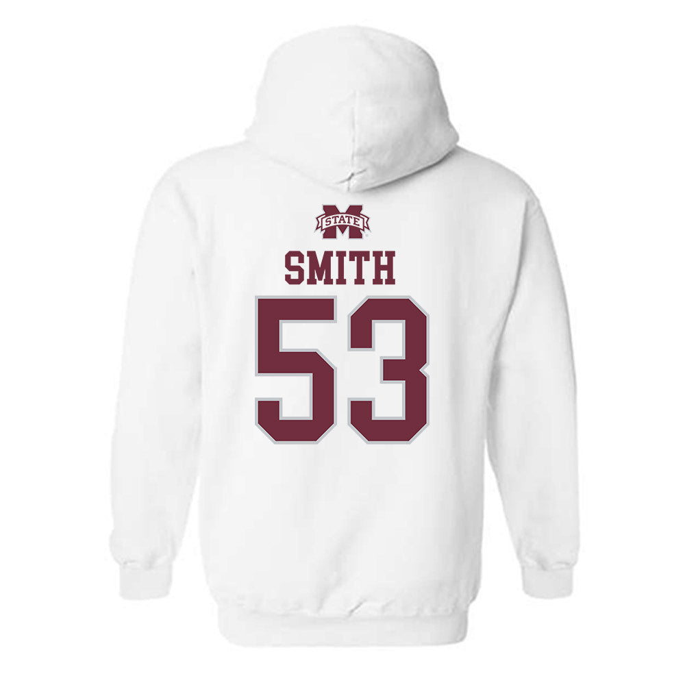 Mississippi State - NCAA Football : Brennan Smith - Classic Shersey Hooded Sweatshirt-1