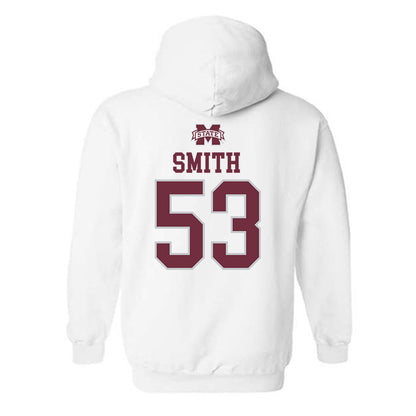 Mississippi State - NCAA Football : Brennan Smith - Classic Shersey Hooded Sweatshirt-1
