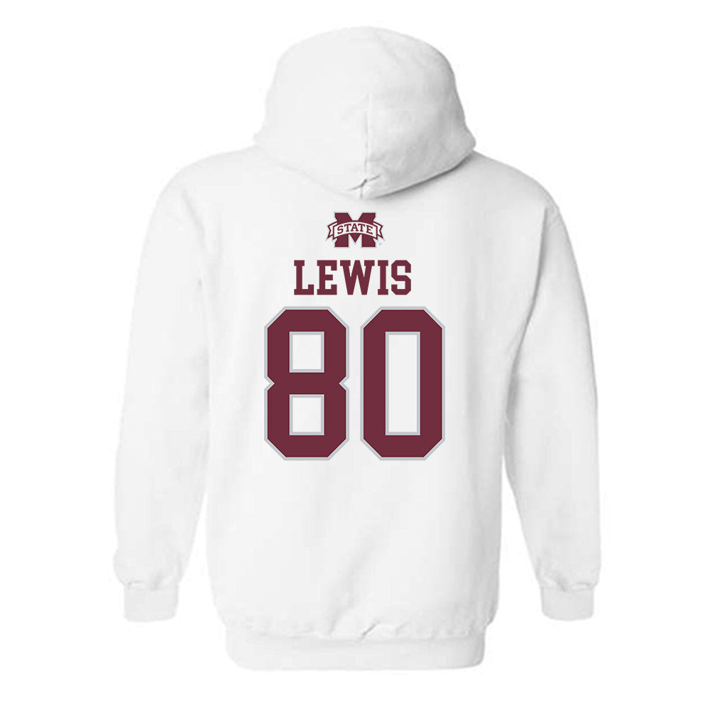 Mississippi State - NCAA Football : Anson Lewis - Classic Shersey Hooded Sweatshirt-1