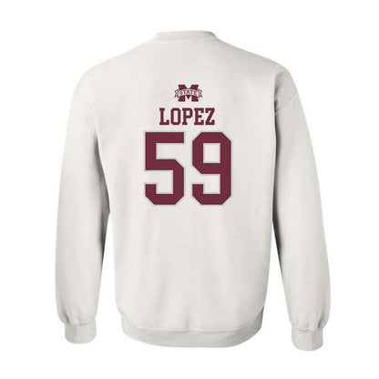 Mississippi State - NCAA Football : Alex Lopez - Classic Shersey Crewneck Sweatshirt