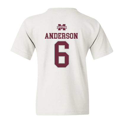 Mississippi State - NCAA Football : Deonte Anderson - Classic Shersey Youth T-Shirt-1