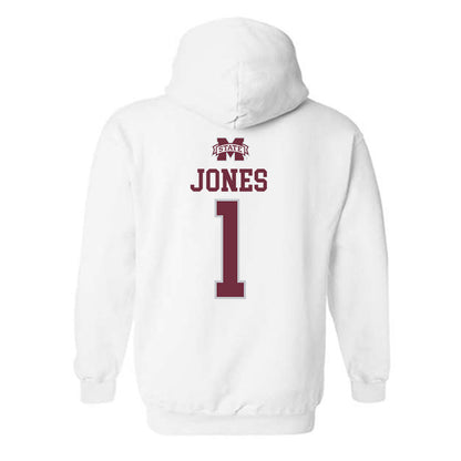 Mississippi State - NCAA Football : Kelley Jones - Classic Shersey Hooded Sweatshirt-1