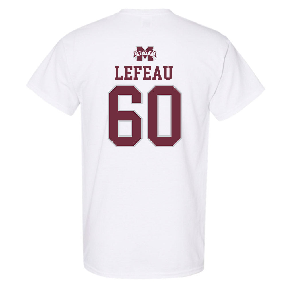 Mississippi State - NCAA Football : Matthew Lefeau - Classic Shersey T-Shirt-1