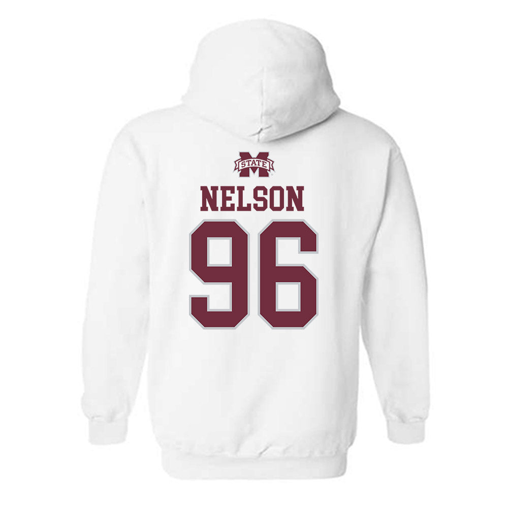Mississippi State - NCAA Football : John Nelson - Classic Shersey Hooded Sweatshirt