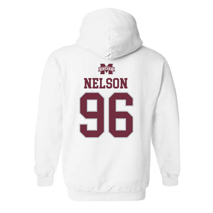 Mississippi State - NCAA Football : John Nelson - Classic Shersey Hooded Sweatshirt