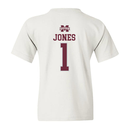 Mississippi State - NCAA Football : Kelley Jones - Classic Shersey Youth T-Shirt-1