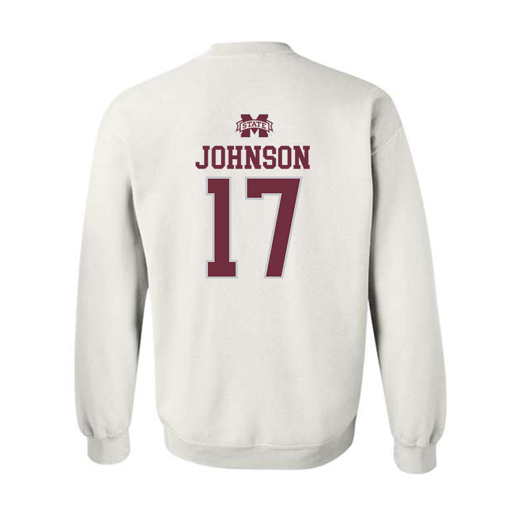 Mississippi State - NCAA Football : Kyle Johnson - Classic Shersey Crewneck Sweatshirt-1