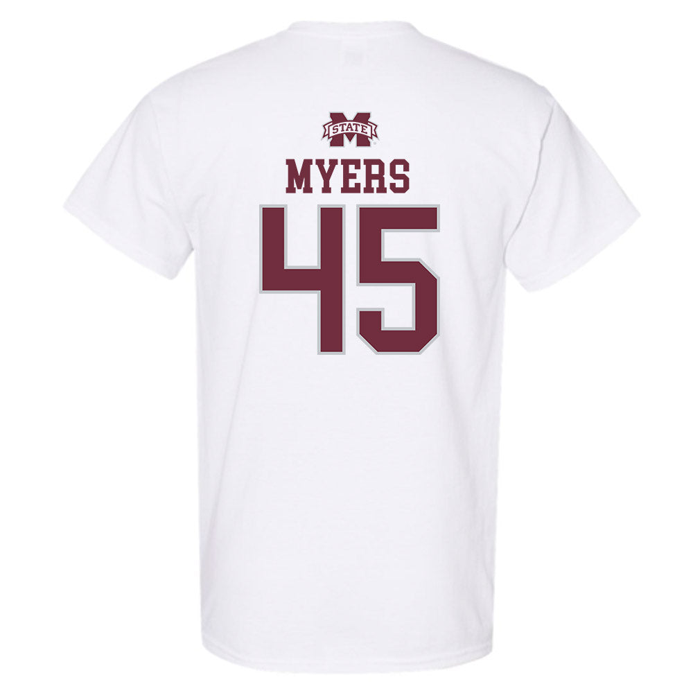 Mississippi State - NCAA Football : Ethan Myers - Classic Shersey T-Shirt-1