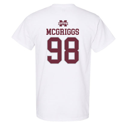 Mississippi State - NCAA Football : Ketedres Mcgriggs - Classic Shersey T-Shirt-1