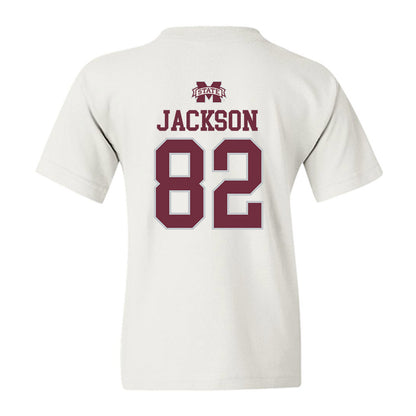 Mississippi State - NCAA Football : Davian Jackson - Classic Shersey Youth T-Shirt-1