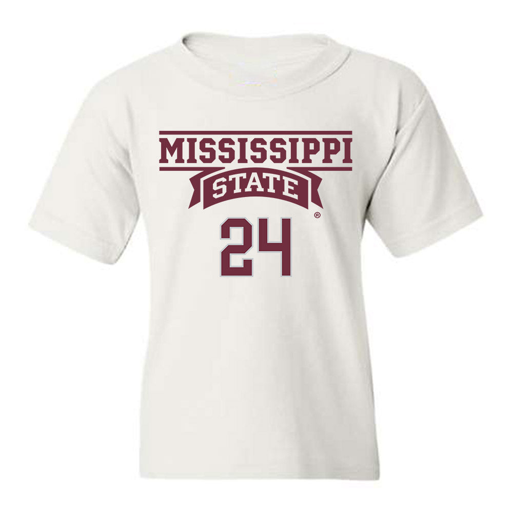 Mississippi State - NCAA Football : Elijah Cannon - Youth T-Shirt