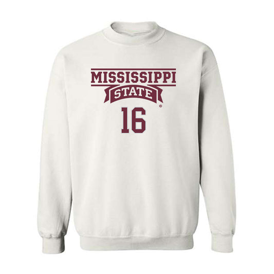 Mississippi State - NCAA Football : Derion Gullette - Classic Shersey Crewneck Sweatshirt-0