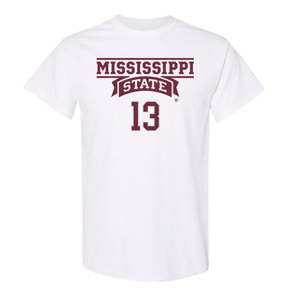 Mississippi State - NCAA Football : Jahron Manning - Classic Shersey T-Shirt-0