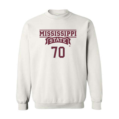 Mississippi State - NCAA Football : Breyden Turnage - Classic Shersey Crewneck Sweatshirt-0