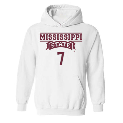 Mississippi State - NCAA Football : Zakari Tillman - Classic Shersey Hooded Sweatshirt-0
