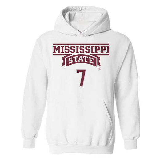 Mississippi State - NCAA Football : Zakari Tillman - Classic Shersey Hooded Sweatshirt-0