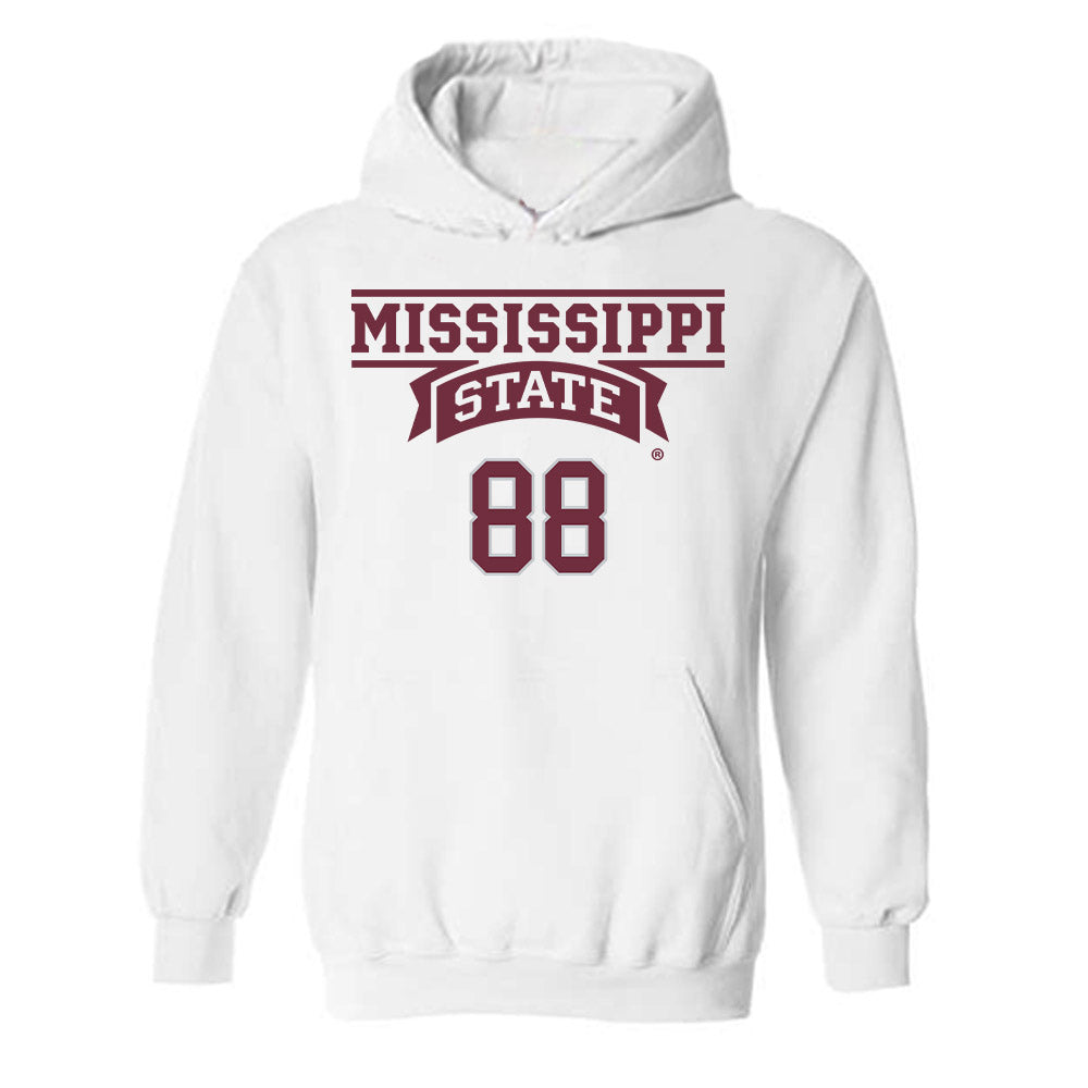 Mississippi State - NCAA Football : Ethan Pulliam - Classic Shersey Hooded Sweatshirt-0