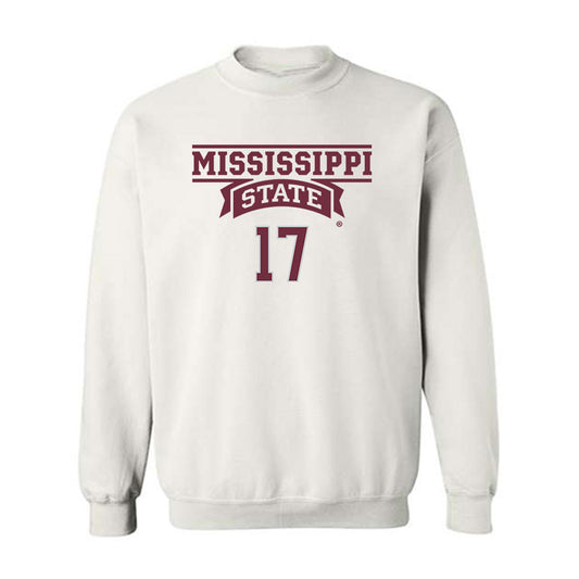 Mississippi State - NCAA Football : Luke Kromenhoek - Classic Shersey Crewneck Sweatshirt-0