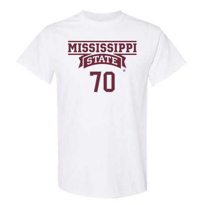 Mississippi State - NCAA Football : Breyden Turnage - Classic Shersey T-Shirt-0