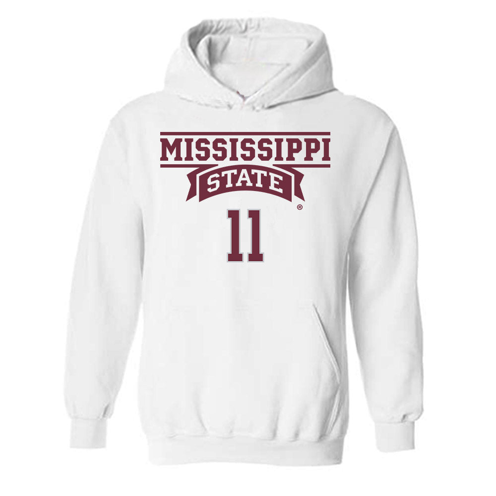 Mississippi State - NCAA Football : Tyler Lockhart - Classic Shersey Hooded Sweatshirt-0