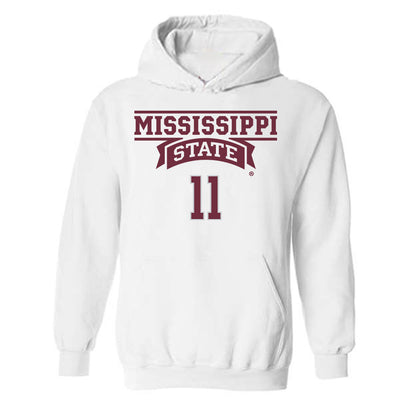Mississippi State - NCAA Football : Tyler Lockhart - Classic Shersey Hooded Sweatshirt-0