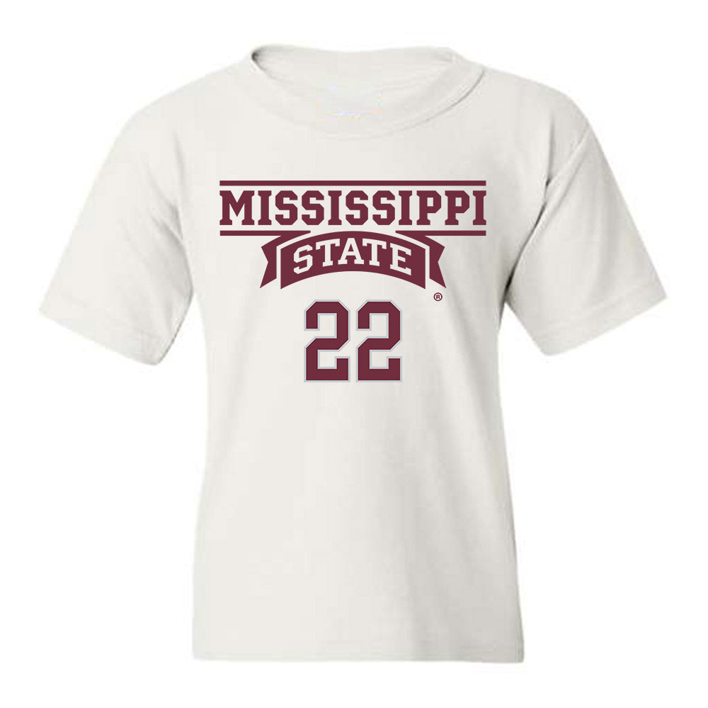 Mississippi State - NCAA Football : Kedrick Bingley-Jones - Youth T-Shirt