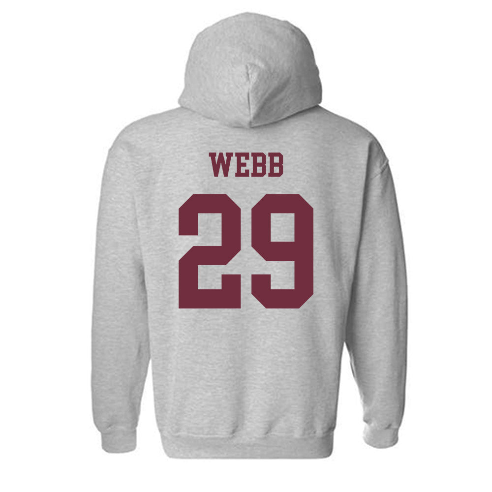 Mississippi State - NCAA Baseball : Maddox Webb - Classic Shersey Hooded Sweatshirt-1
