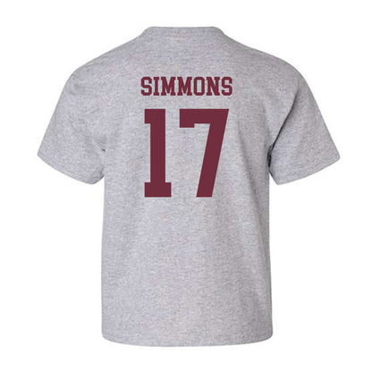 Mississippi State - NCAA Baseball : Stone Simmons - Classic Shersey Youth T-Shirt-1