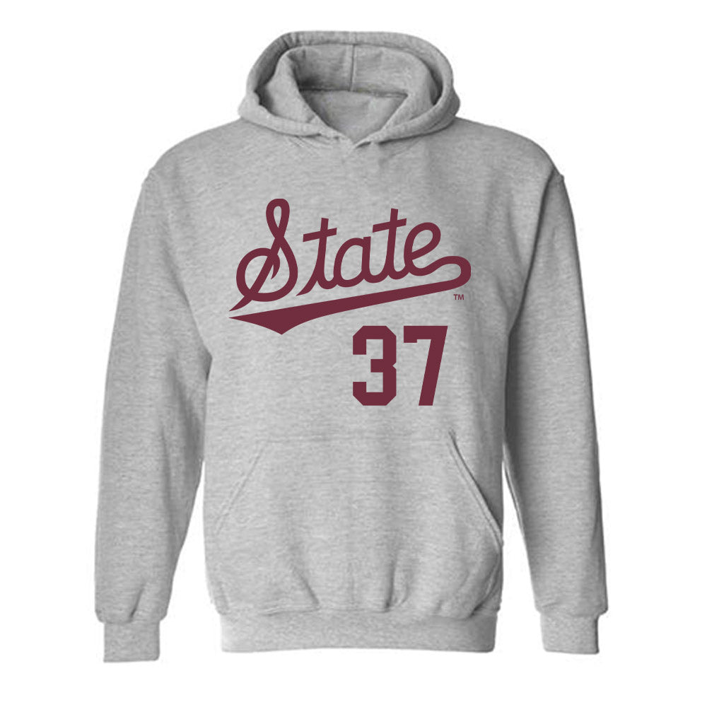 Mississippi State - NCAA Baseball : Brendan Sweeney - Classic Shersey Hooded Sweatshirt-0