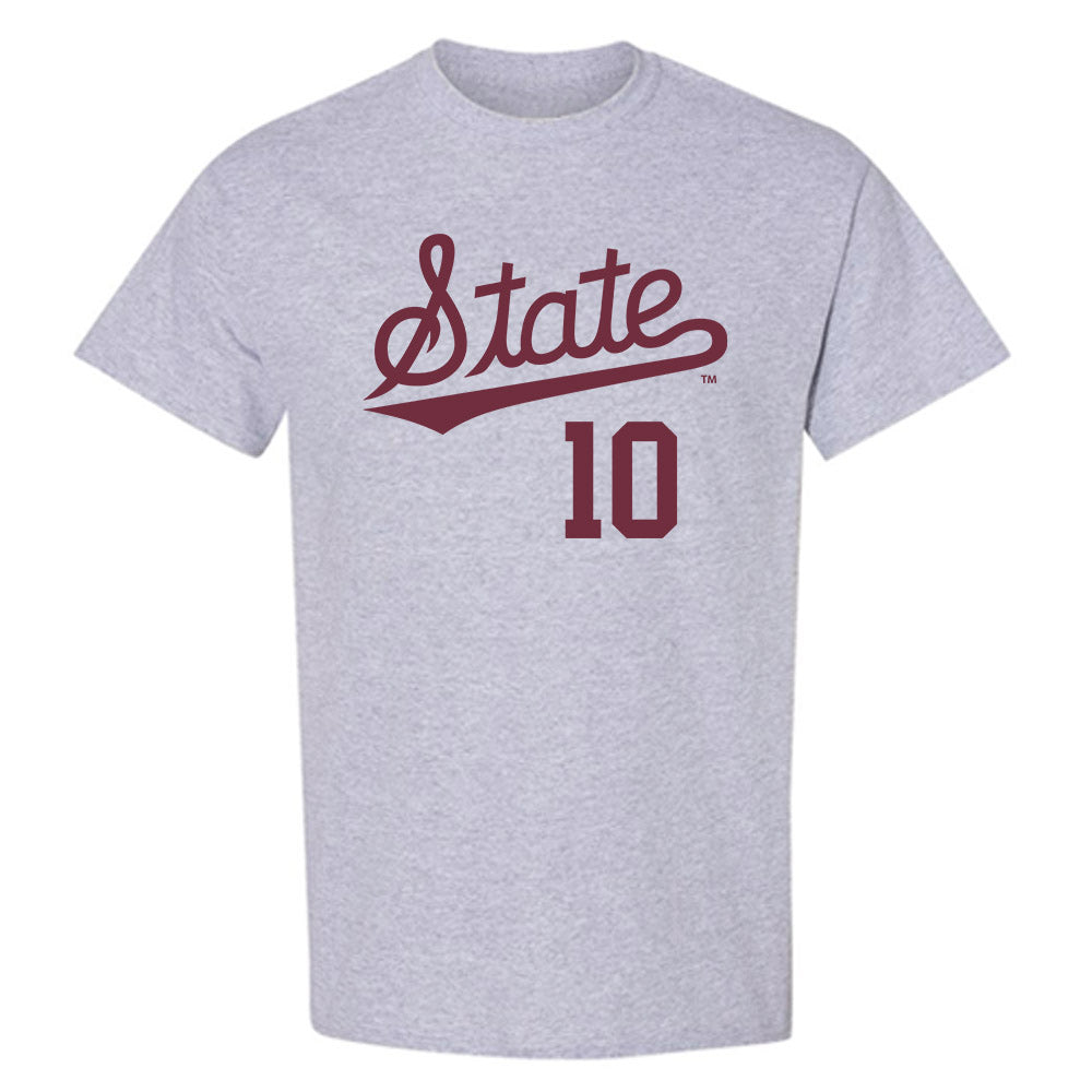 Mississippi State - NCAA Baseball : Drew Wyers - Classic Shersey T-Shirt-0