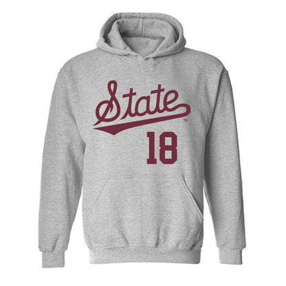 Mississippi State - NCAA Baseball : Noah Sullivan - Classic Shersey Hooded Sweatshirt-0