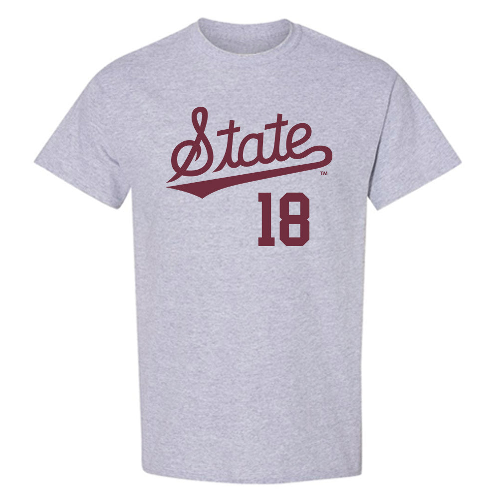 Mississippi State - NCAA Baseball : Noah Sullivan - Classic Shersey T-Shirt-0