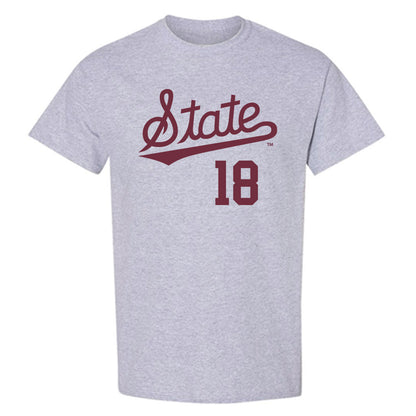 Mississippi State - NCAA Baseball : Noah Sullivan - Classic Shersey T-Shirt-0