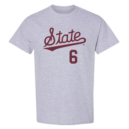 Mississippi State - NCAA Baseball : Logan Forsythe - Classic Shersey T-Shirt-0