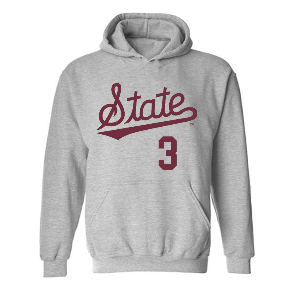 Mississippi State - NCAA Baseball : Ace Reese - Classic Shersey Hooded Sweatshirt-0