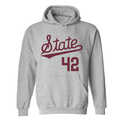 Mississippi State - NCAA Baseball : Jack Gleason - Classic Shersey Hooded Sweatshirt-0