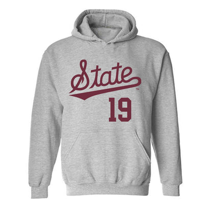 Mississippi State - NCAA Baseball : Andrew Raymond - Classic Shersey Hooded Sweatshirt-0
